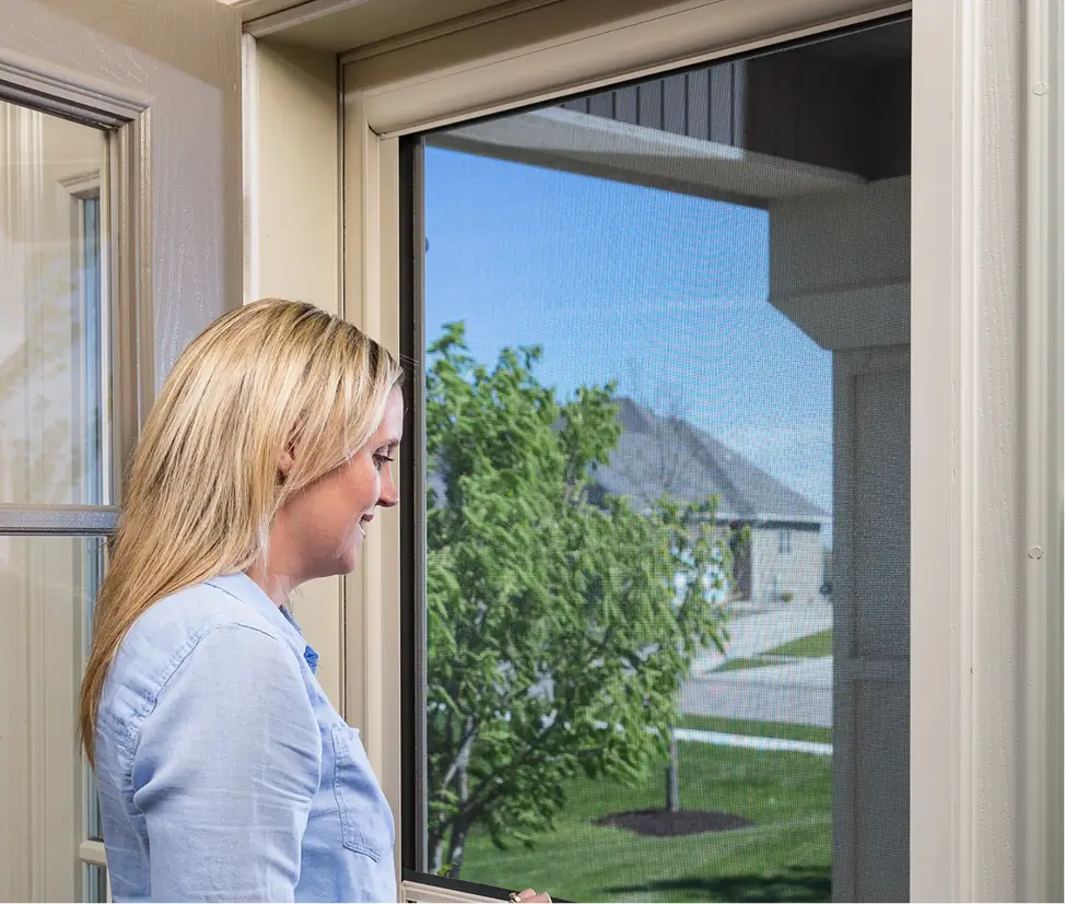custom sizing for storm security screen french doors